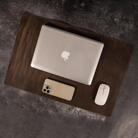 Vintage Leather Desk Mat