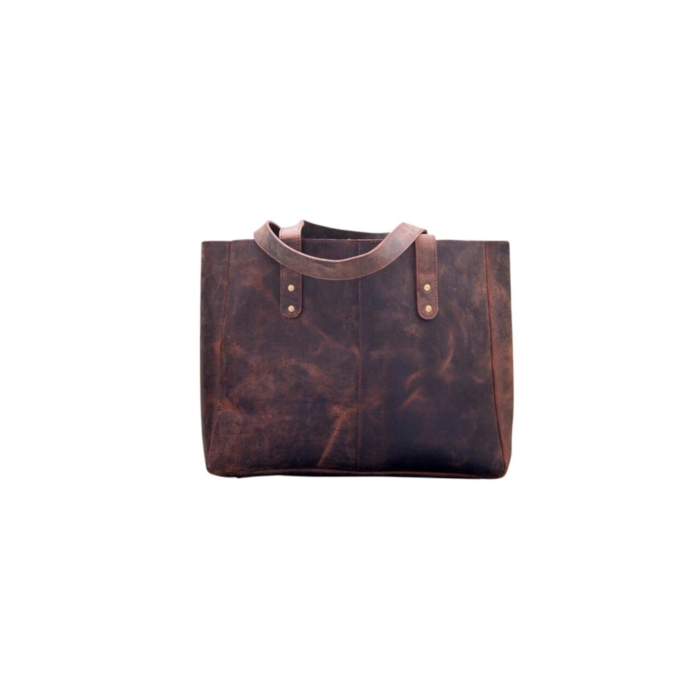 Aurelio Vintage Leather Tote Bag
