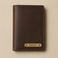 Personalized Leather Gift Combo Set for Men Wallet Passport Cover Keychain