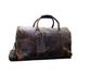 Full Grain Personalized Leather Weekender Luggage Duffle Bag