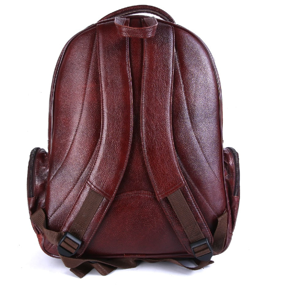Genuine Leather Backpack Shoulder Travel Bag Unisex