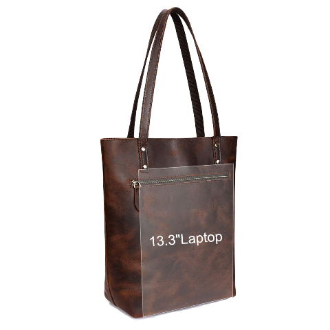 Genuine Leather Casual Tote Bag