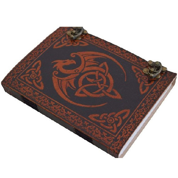 Genuine Leather Dragon Journal Notebook