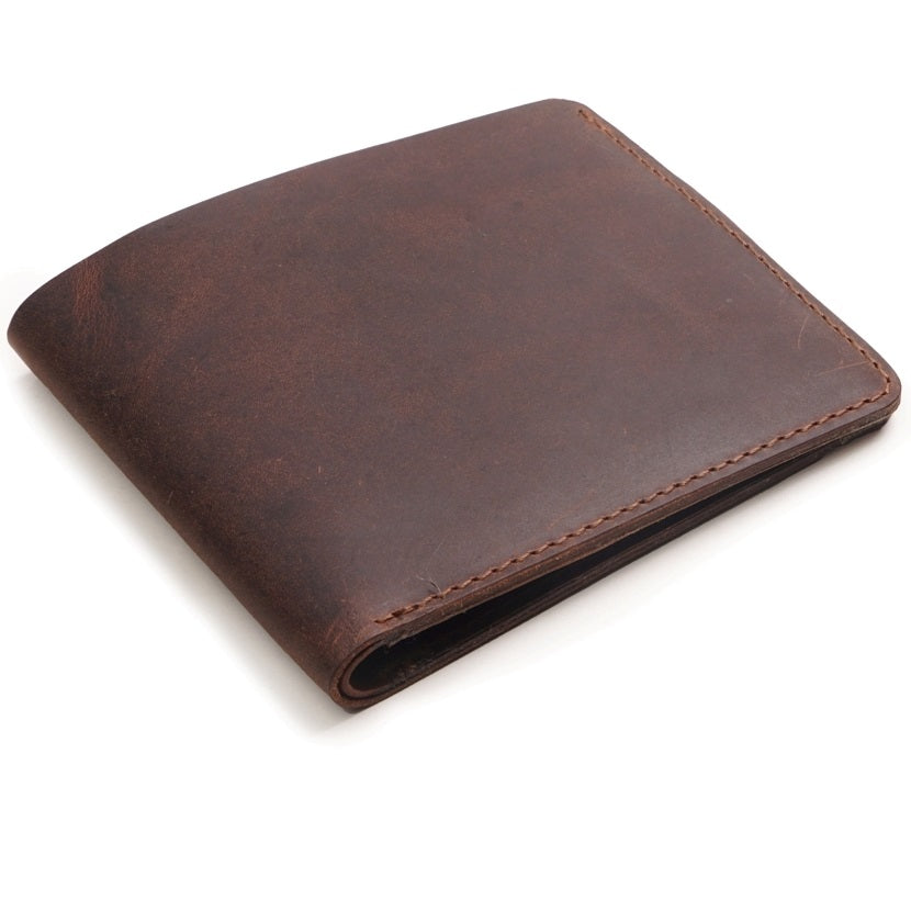 Genuine Leather Full Grain Slim Wallet