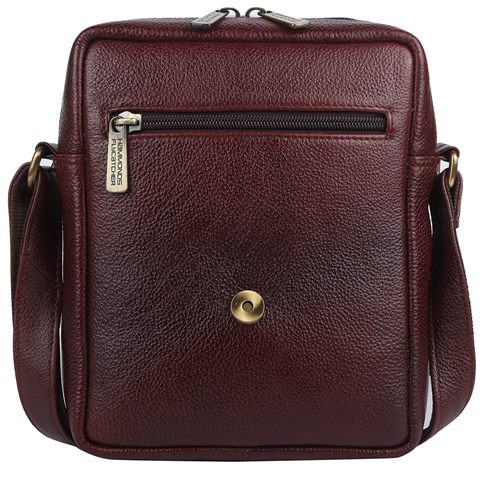 Genuine Leather Mini Messenger Sling Bag