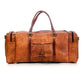 Genuine Leather Overnight Weekender Luggage Duffle Bag