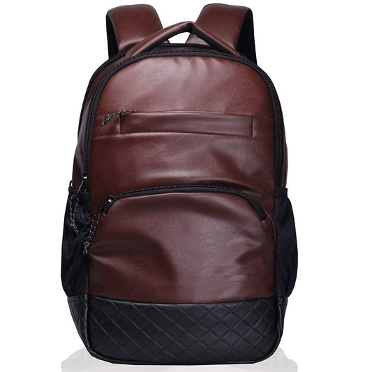 Leather Backpack Laptop Bag For Men Women
