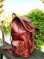 Leather Backpack Travel Bag For Men's