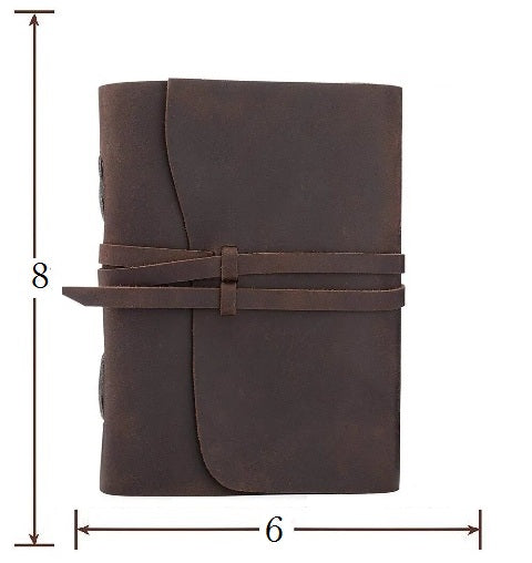 Leather  Bound Journal Notebook for Men Women