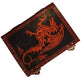 Leather Dragon Double Lock Journal 