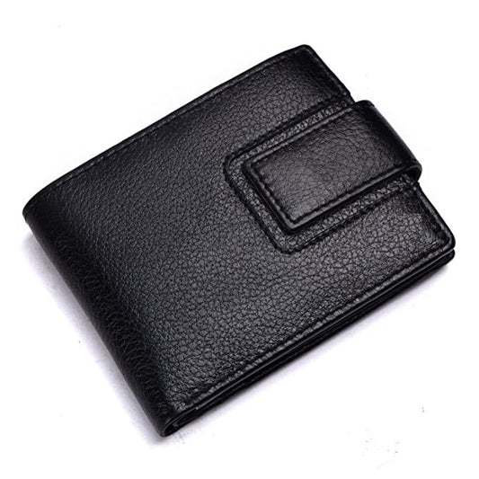 Leather Protected Black Leather Wallet