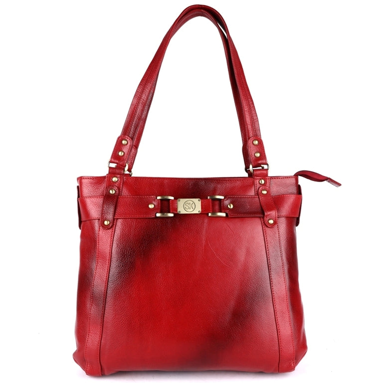 Leather Purse and Handbag Shoulder Bag 