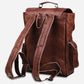 Vintage Leather Classy Shoulder Laptop Backpack