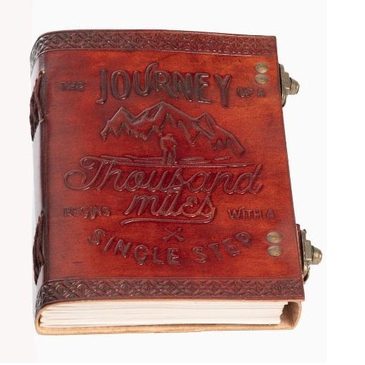 Vintage Leather Journey Thousand Miles Journal